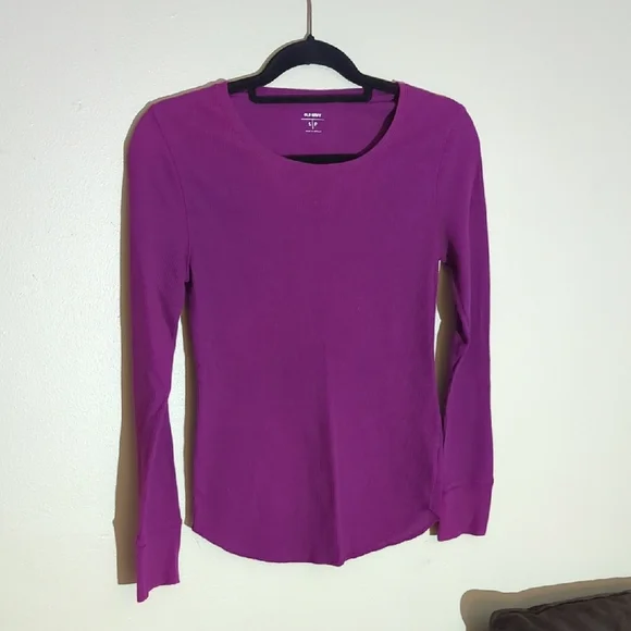 Old Navy Pink Fitted Blouse - Picture 2 of 7